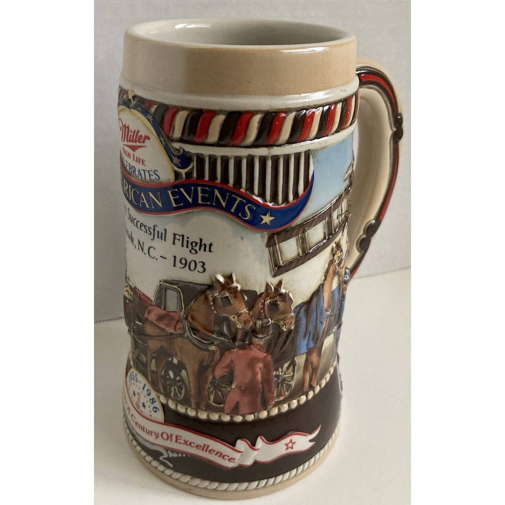 Vintage Miller High Life Ceramic Beer Stein